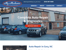 Tablet Screenshot of cary-auto-repair.com